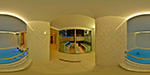 Virtuálna prehliadka Medicentrum Lipa - Sauny a bazén