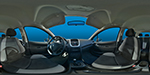 Virtuálna prehliadka Peugeot 207 - interiér